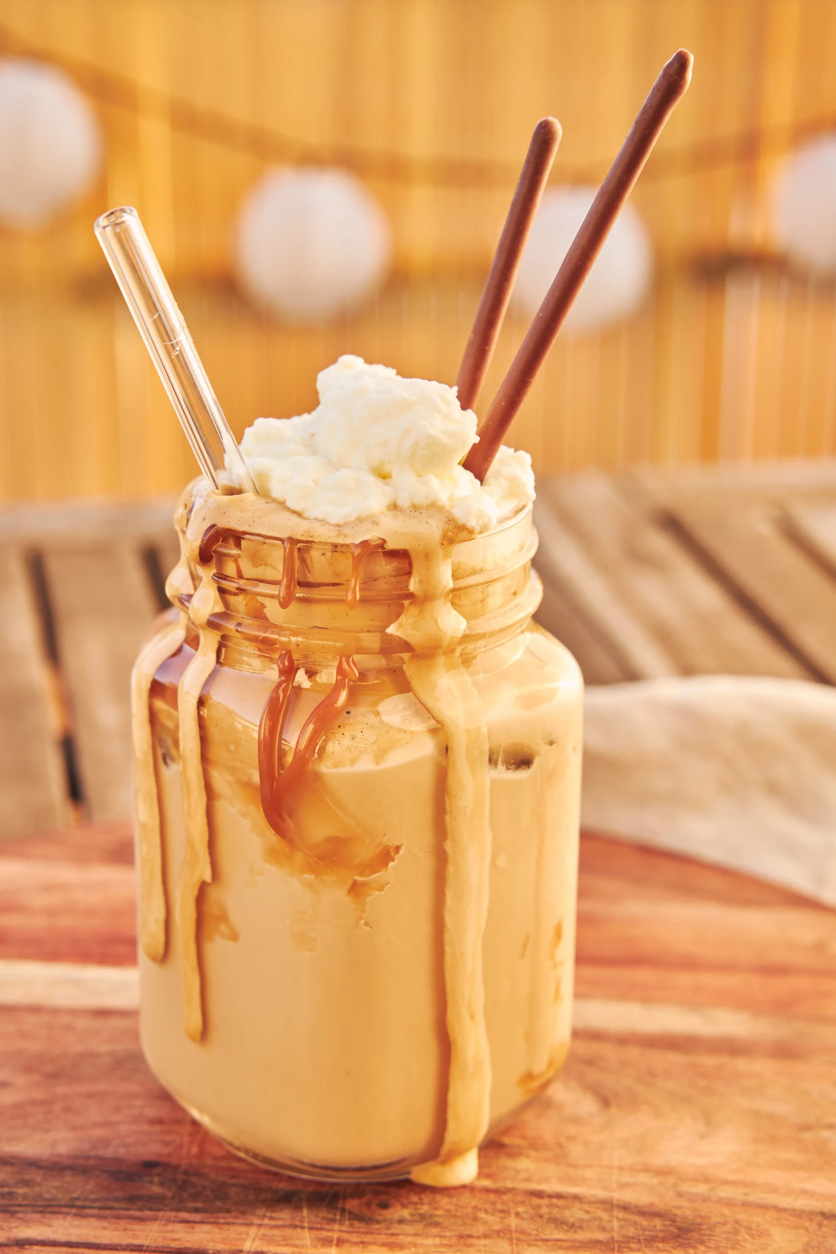 Ice-Blended Salted Caramel Coffee Recipe - Alpha Delta Food Sdn Bhd